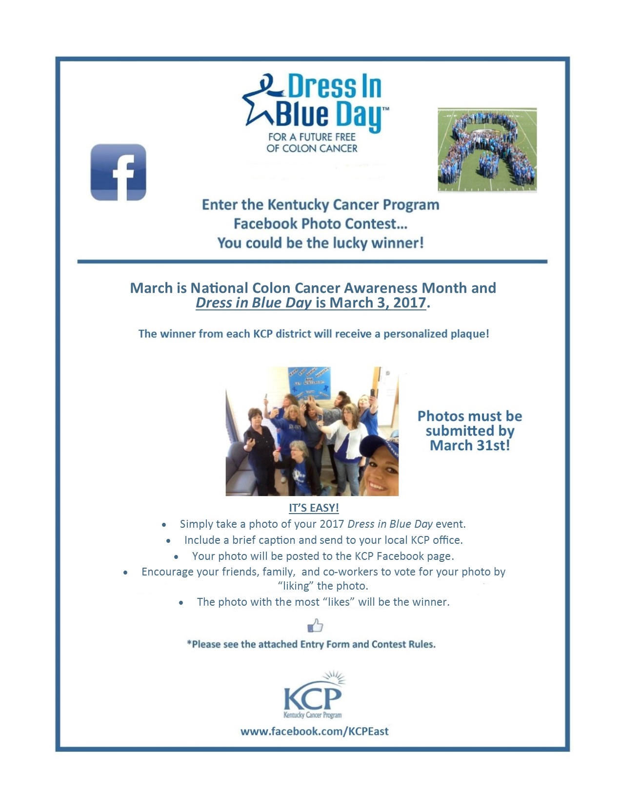 kentucky cancer program colon cancer awareness flyer