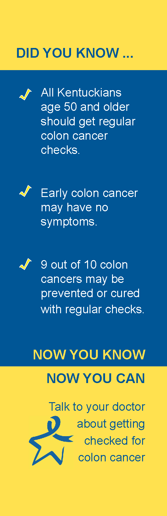 kentucky cancer program colon cancer fact sheet